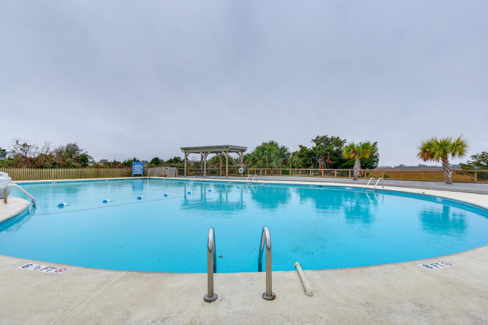 St Helena Island Condo With Pool And Beach Access! Oceanmarsh Subdivision Esterno foto